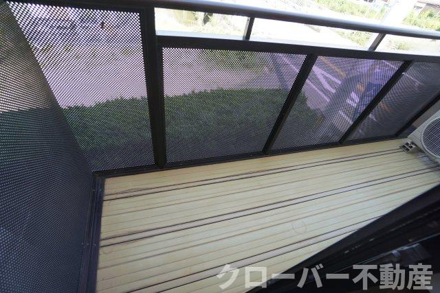 カーザ・クオーレのバルコニー