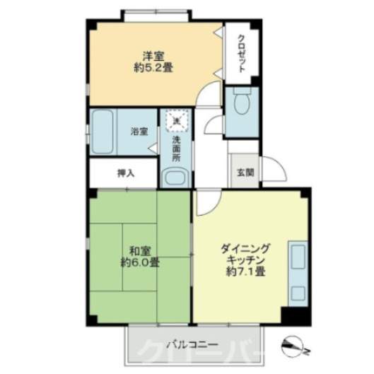 カーザ・クオーレの間取り|間取図