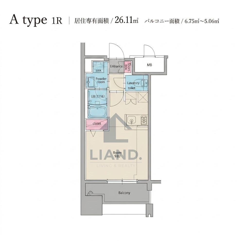 エンクレスト博多STYLE　住吉小学校区の間取り|エンクレスト博多STYLE