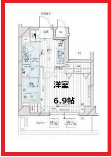 【間取り】 | メインステージ押上Ⅲ