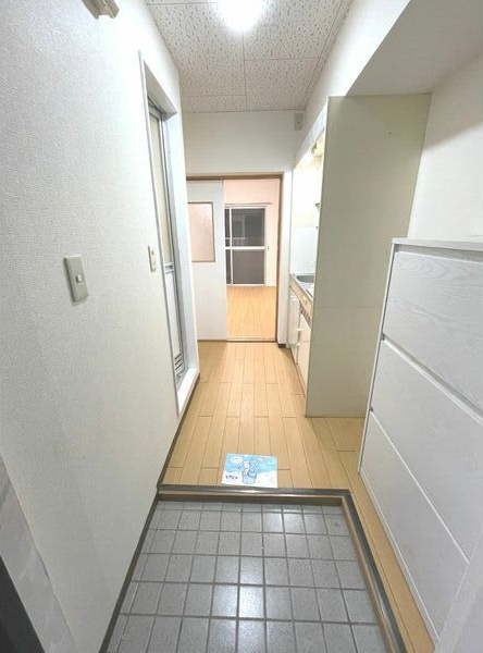パーセルの玄関