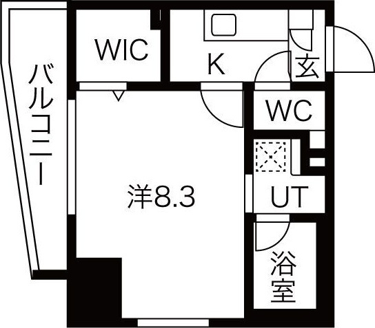 ヴィラエーデル豊田駅前の間取り