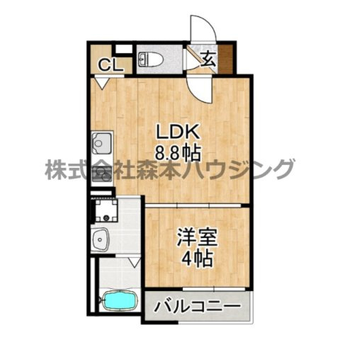 【間取り】 | 　LIX大和田駅前