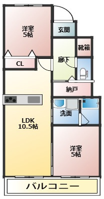 グレンツェンの間取り