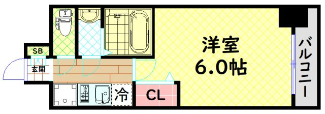 【間取り】 | ファステート難波ヴィラント