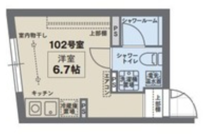COCOFLAT目白（ココフラット目白）の間取り