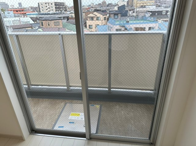 クレヴィスタ梅島のバルコニー