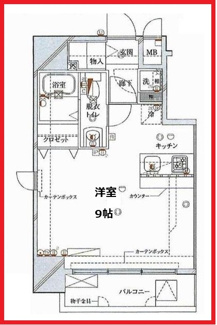 【間取り】 | ライジングプレイス浅草