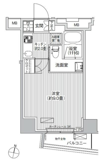 【間取り】 | コスモグランス南品川