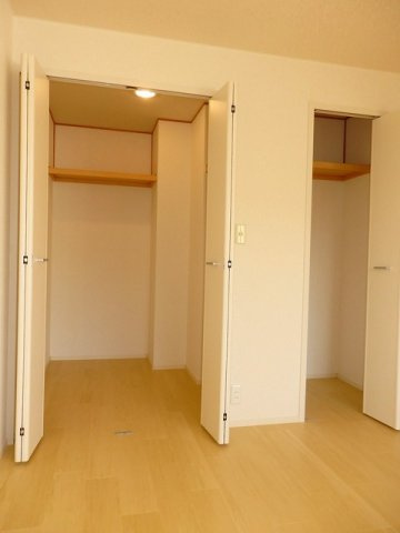 ジュネス　Ｂの収納|大きなものも収納できそうです