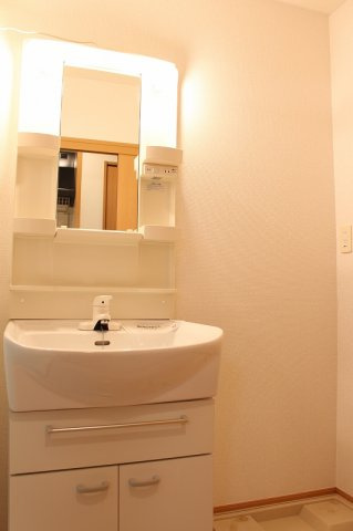 コリウスの洗面所|忙しい朝には欠かせない洗面所です