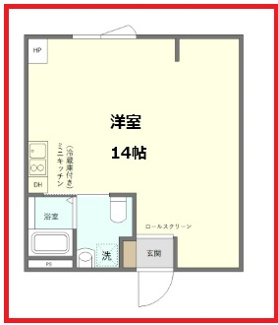 【間取り】 | エンシス　ウエノサクラギ