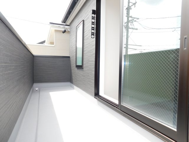 名古屋市南区南野２丁目の新築一戸建のバルコニー|◇バルコニー◇　　南面で陽当り良好なワイドバルコニー♪