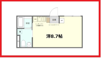 【間取り】 | レジアス　ウエノサクラギ