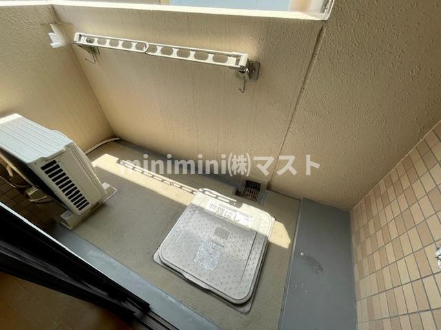 プレサンス内本町のバルコニー