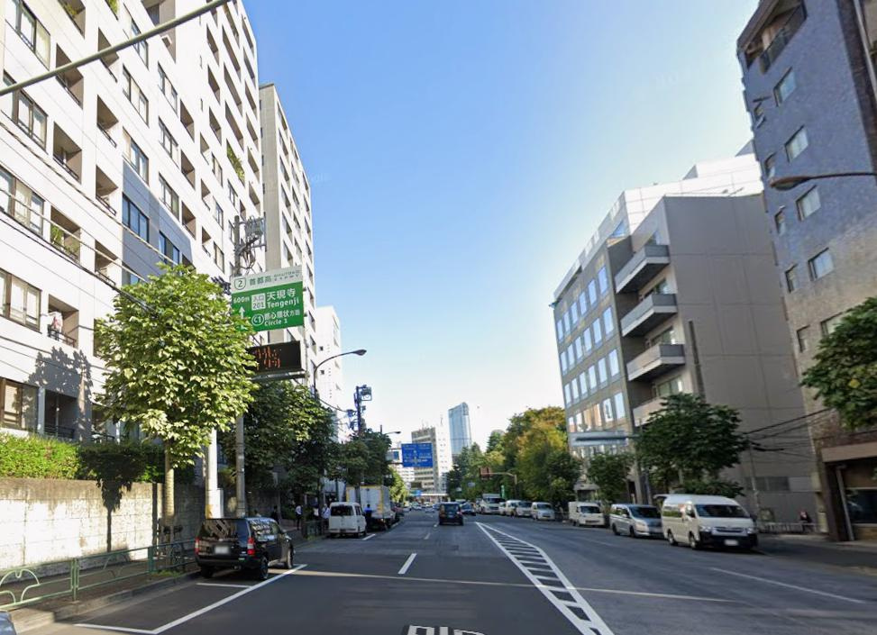渋谷区恵比寿２丁目の店舗事務所の周辺