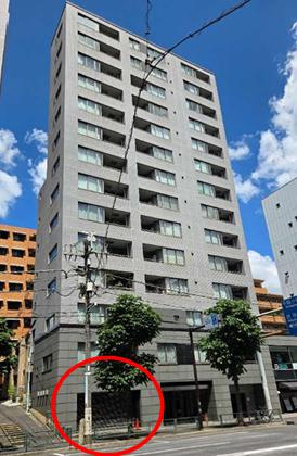 渋谷区恵比寿２丁目の店舗事務所