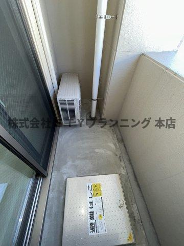 仲介手数料０円！リュミアン堀田テラスのバルコニー
