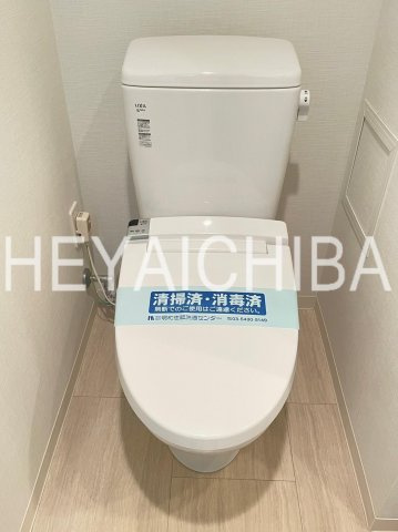 ステージファースト蔵前アジールコートのトイレ