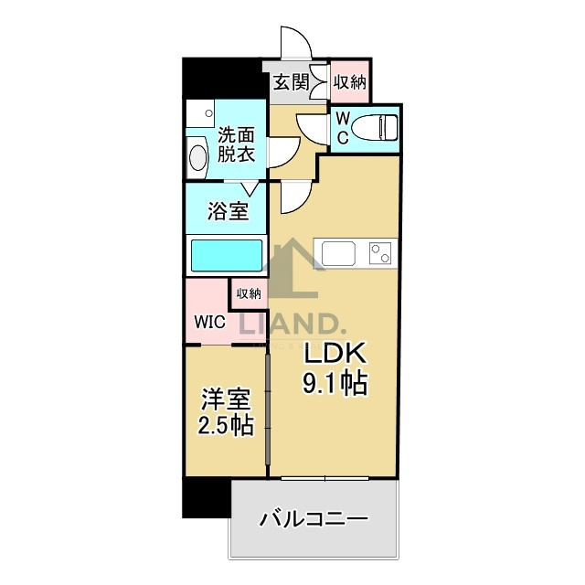 T.T城西　西新小学校区の間取り|T.T城西