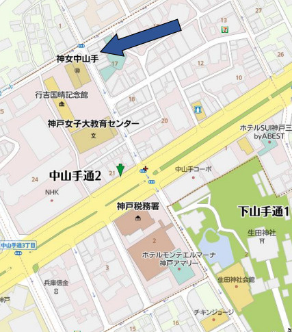 【地図】 | BB中山手