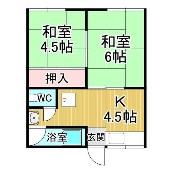 【間取り】 | 中島アパート