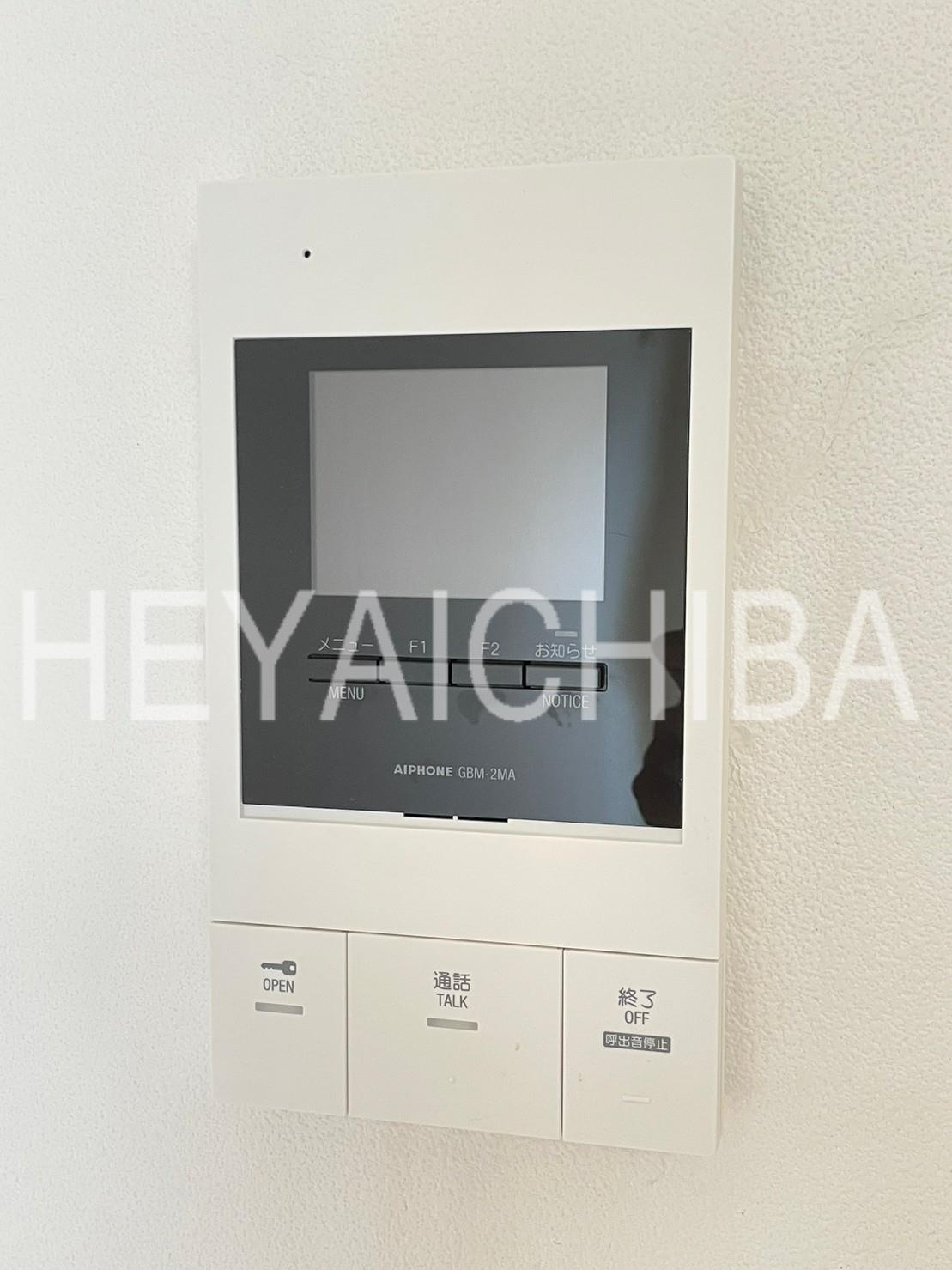 アルテールA棟のセキュリティ|モニター付きインターホン