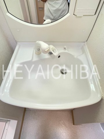 アルテールA棟の洗面所