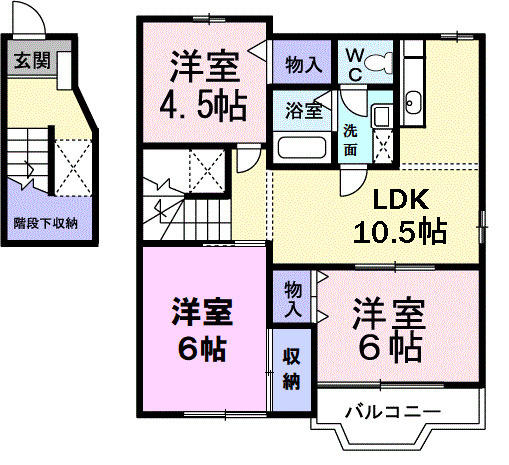 【間取り】 | クレストールＭⅡ