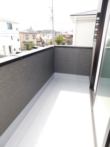 名古屋市南区南野２丁目の新築一戸建のバルコニー|◇バルコニー◇　　南面で陽当り良好なワイドバルコニー♪