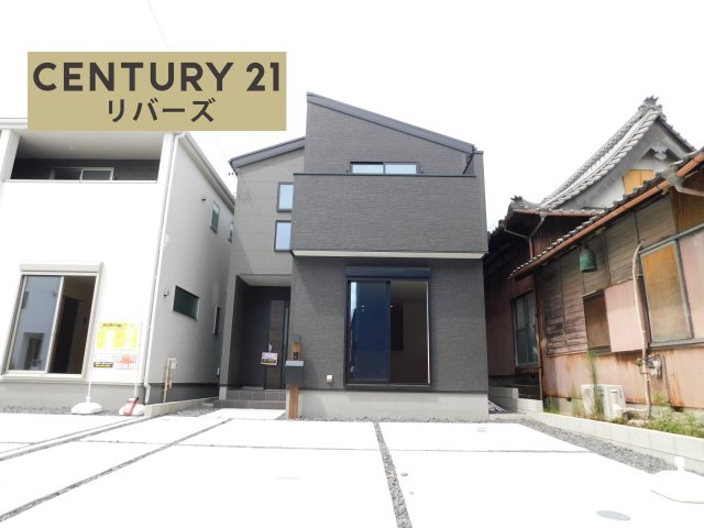 名古屋市南区南野２丁目の新築一戸建の外観|☆４号棟☆ 　　新価格！！いつでもご案内できます♪（お問合せ当日、平日、水曜、夜間でもＯＫ）　長期優良住宅♪　南向き、陽当たり良好！　５ＬＤＫ♪　駐車並列２台ＯＫ！　収納豊富！　星崎小学校徒歩４分♪