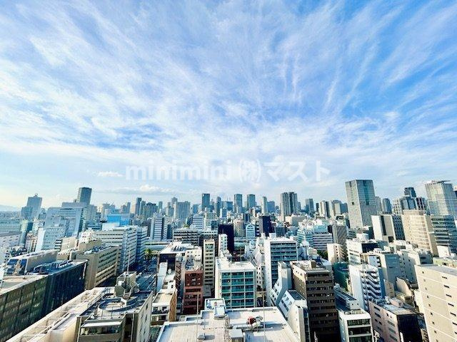 クロスレジデンス大阪新町の展望