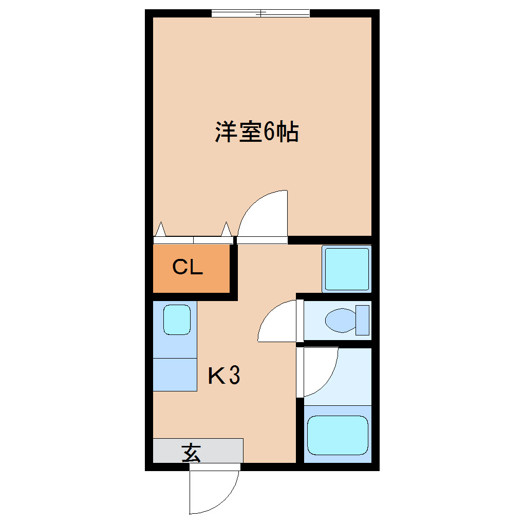 フレデリクスハウン3の間取り
