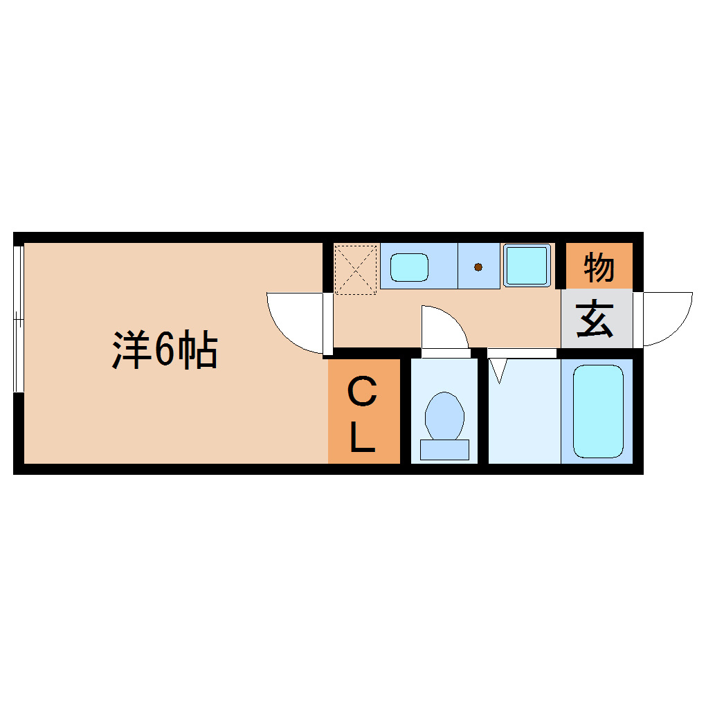 エクストリーム直川の間取り|現況と異なる場合は現況を優先