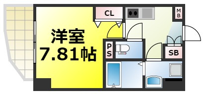 【間取り】 | Luxe難波WEST 仲介手数料無料