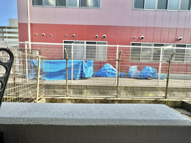 松原市岡２丁目の賃貸マンションの外観パース