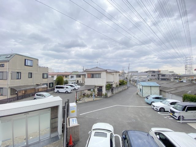 松原市三宅中３丁目のアパートの展望