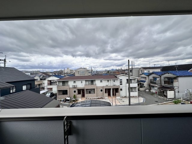 羽曳野市高鷲６丁目のアパートの展望