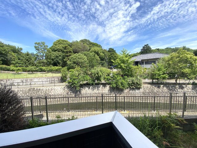 羽曳野市誉田５丁目のアパートの展望
