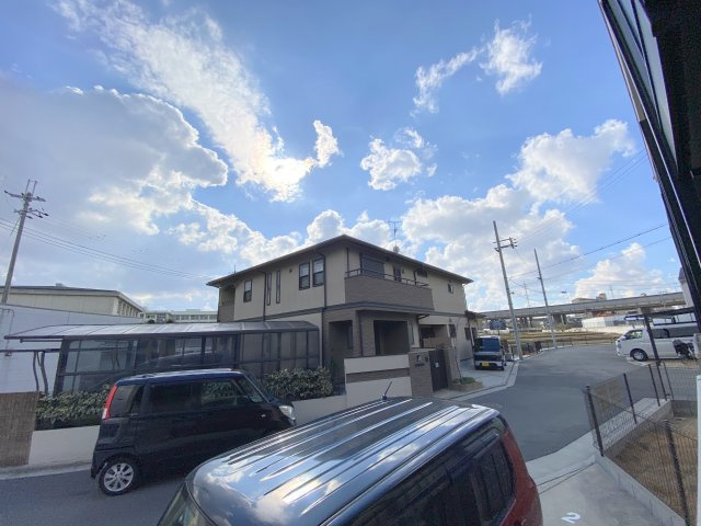 松原市西大塚１丁目のアパートの展望