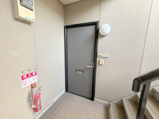 パークハイツC棟のロビー