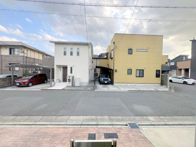 羽曳野市南恵我之荘５丁目のアパートの展望