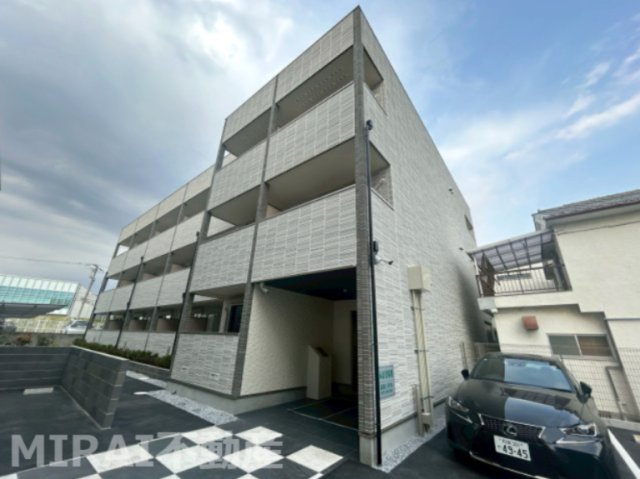 松原市西大塚１丁目のアパートの外観