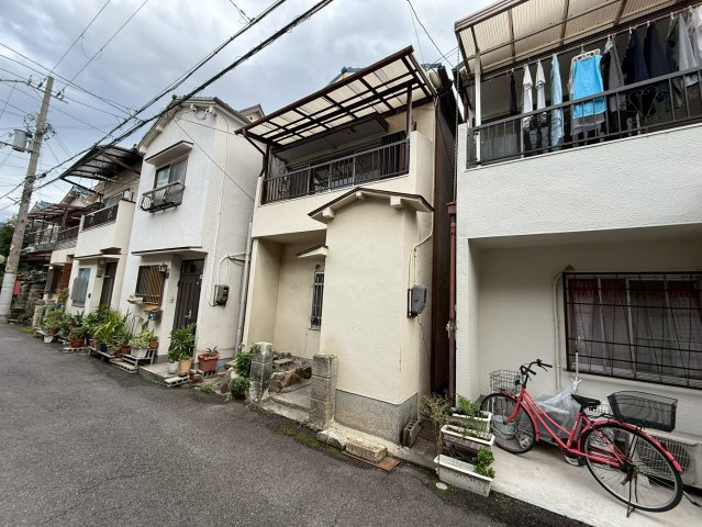 松原市三宅西２丁目の一戸建ての外観パース