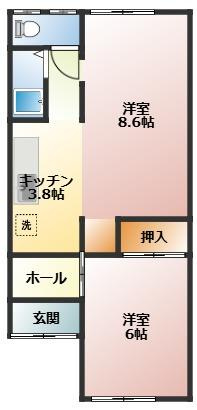 有本戸建11-17の間取り