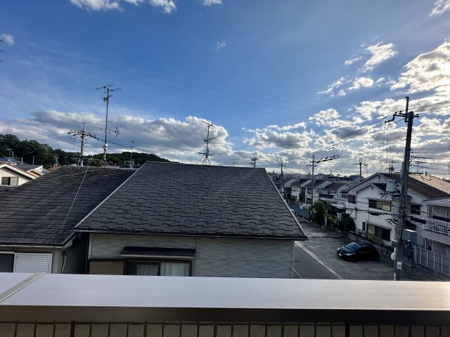 藤井寺市古室３丁目のアパートの展望