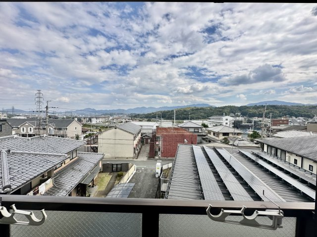 富田林市錦織中１丁目の賃貸マンションの展望