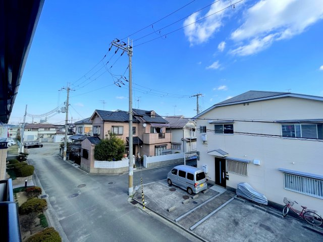羽曳野市南古市１丁目のアパートの展望