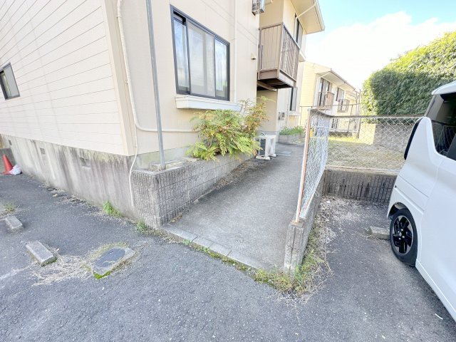 グリーンヒルＣ棟のエントランス