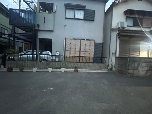 羽曳野市南恵我之荘８丁目のアパートの展望
